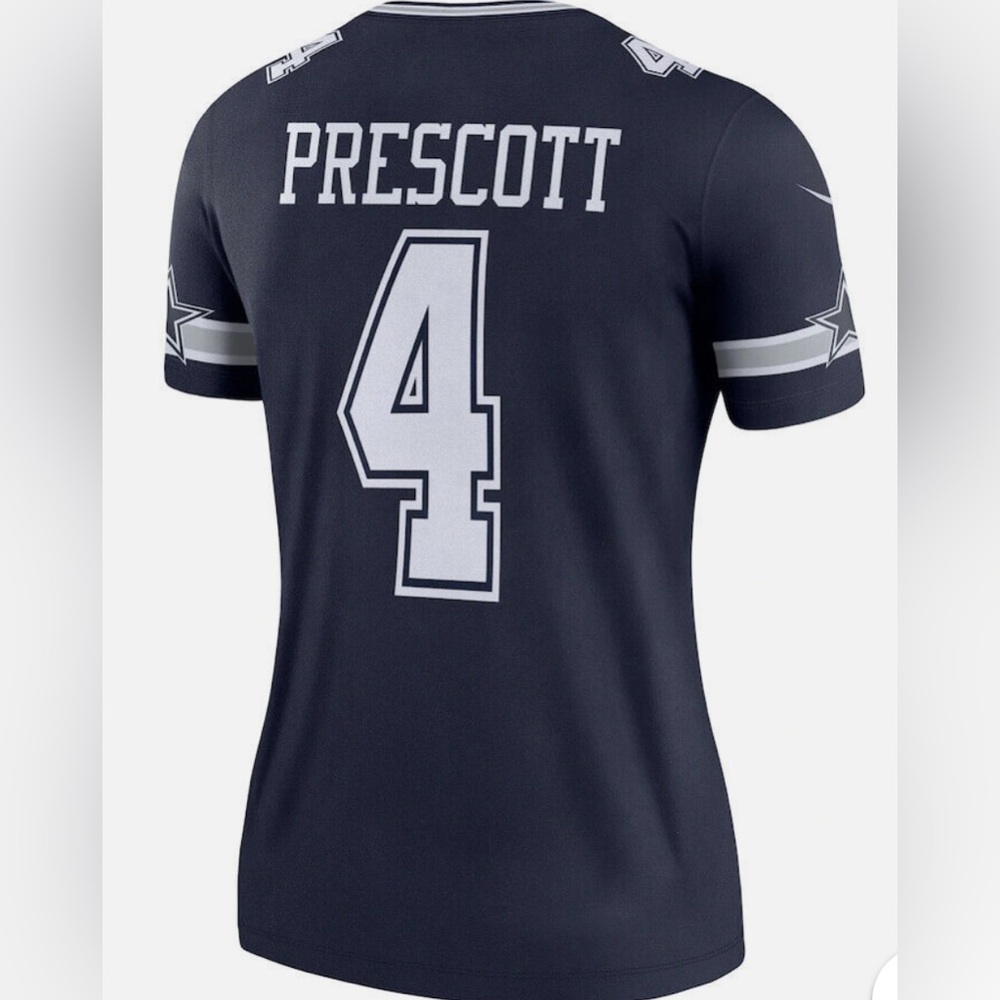 Dallas Cowboys Dak Prescott #4 game jersey. - Picture 3 of 9